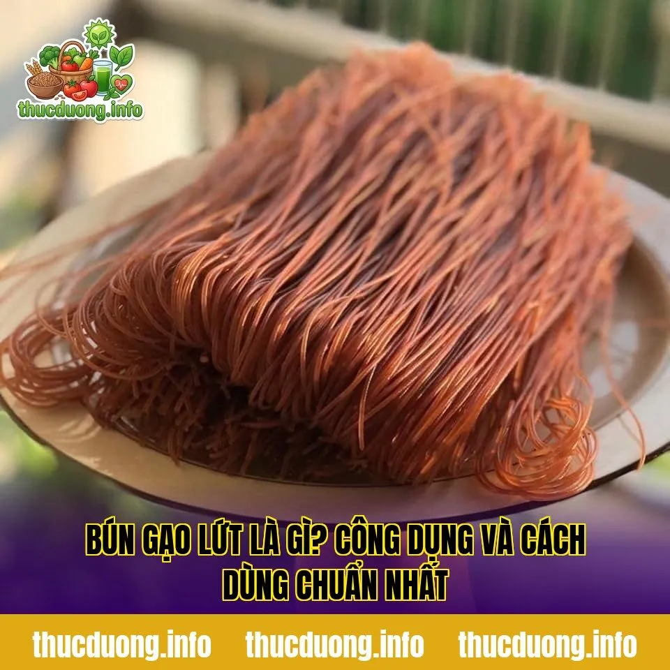 Bún Gạo Lứt Là Gì? Công Dụng Và Cách Dùng Chuẩn Nhất