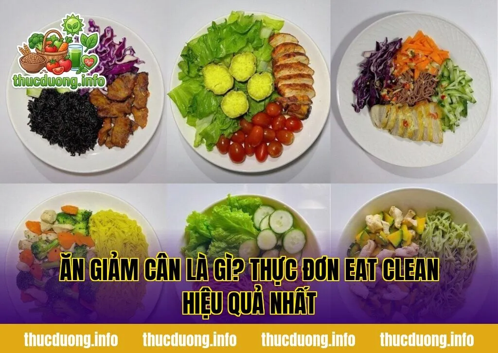 Ăn Giảm Cân Là Gì? Thực Đơn Eat Clean Hiệu Quả Nhất