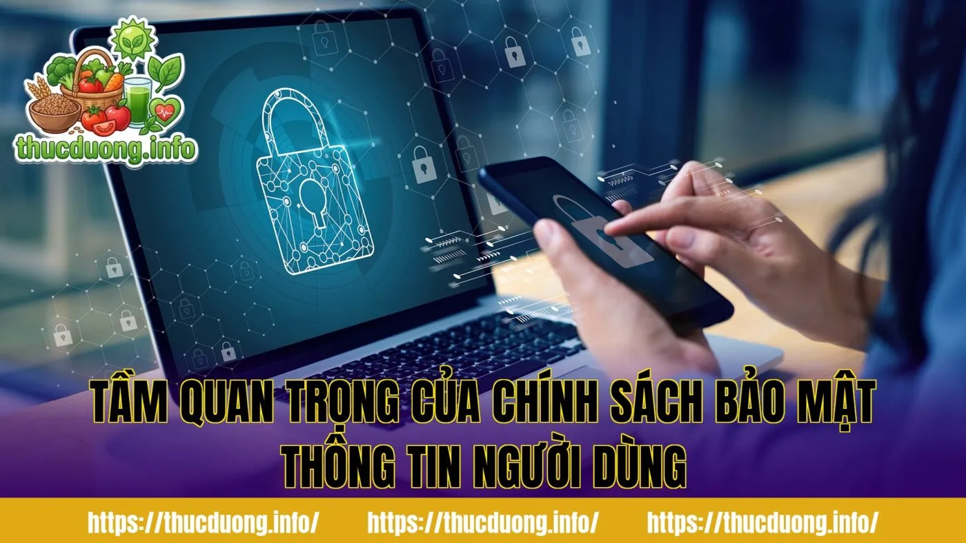 Tầm quan trọng của chính sách bảo mật thông tin người dùng