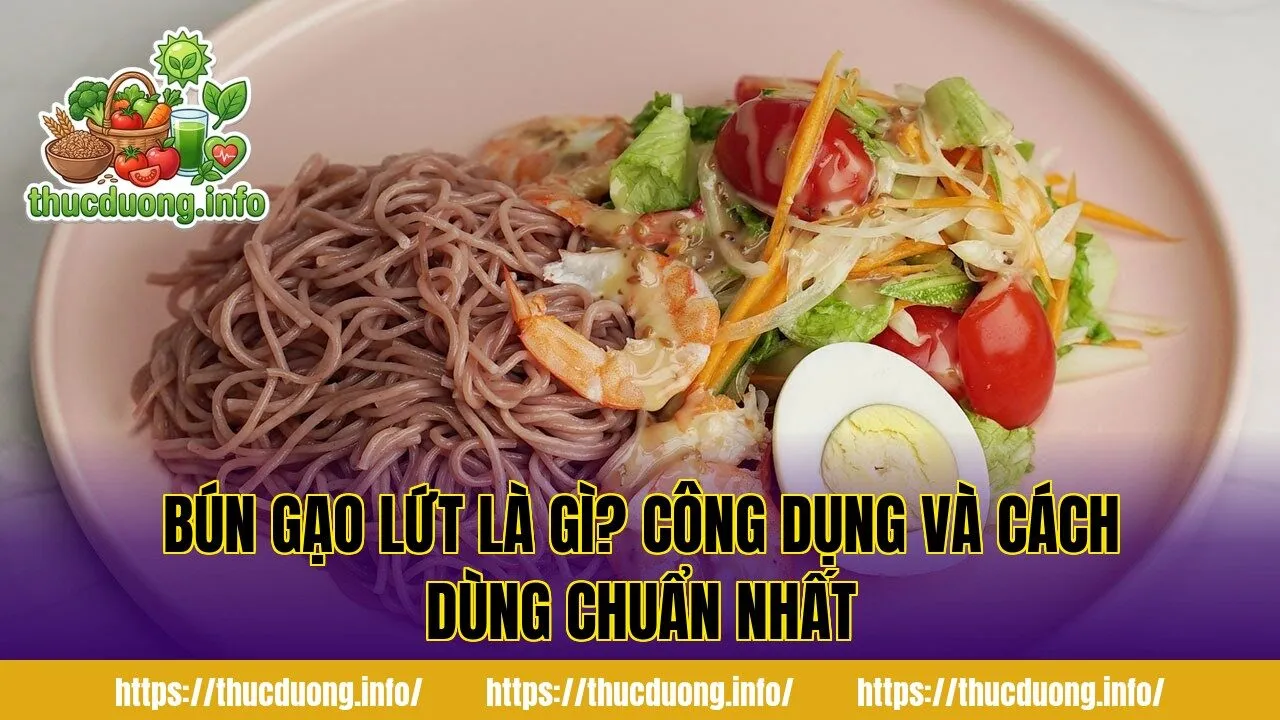 Bún Gạo Lứt Là Gì? Công Dụng Và Cách Dùng Chuẩn Nhất