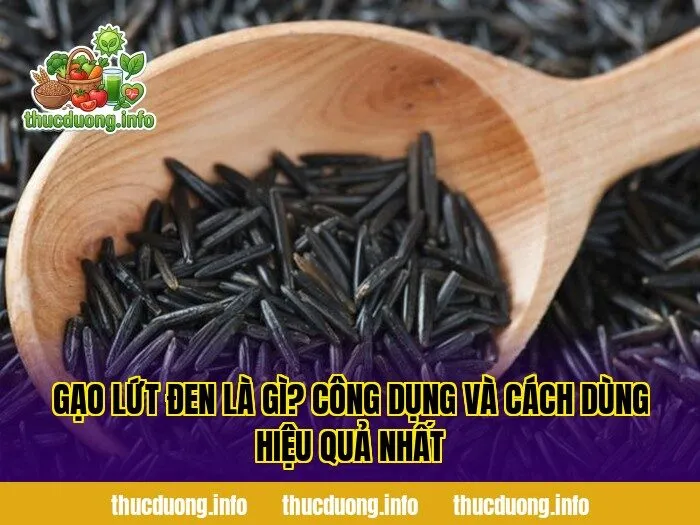 Gạo Lứt Đen Là Gì? Công Dụng Và Cách Dùng Hiệu Quả Nhất