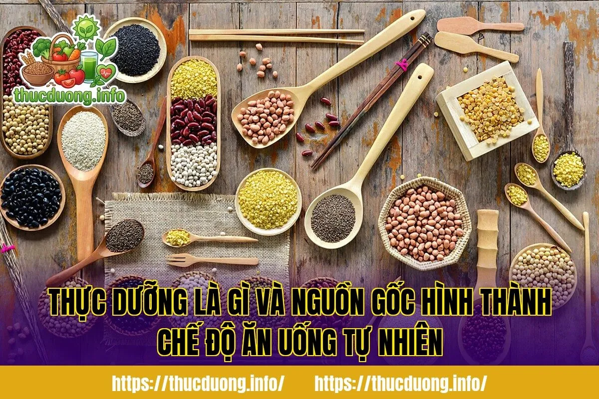 Thực dưỡng là gì và nguồn gốc hình thành chế độ ăn uống tự nhiên