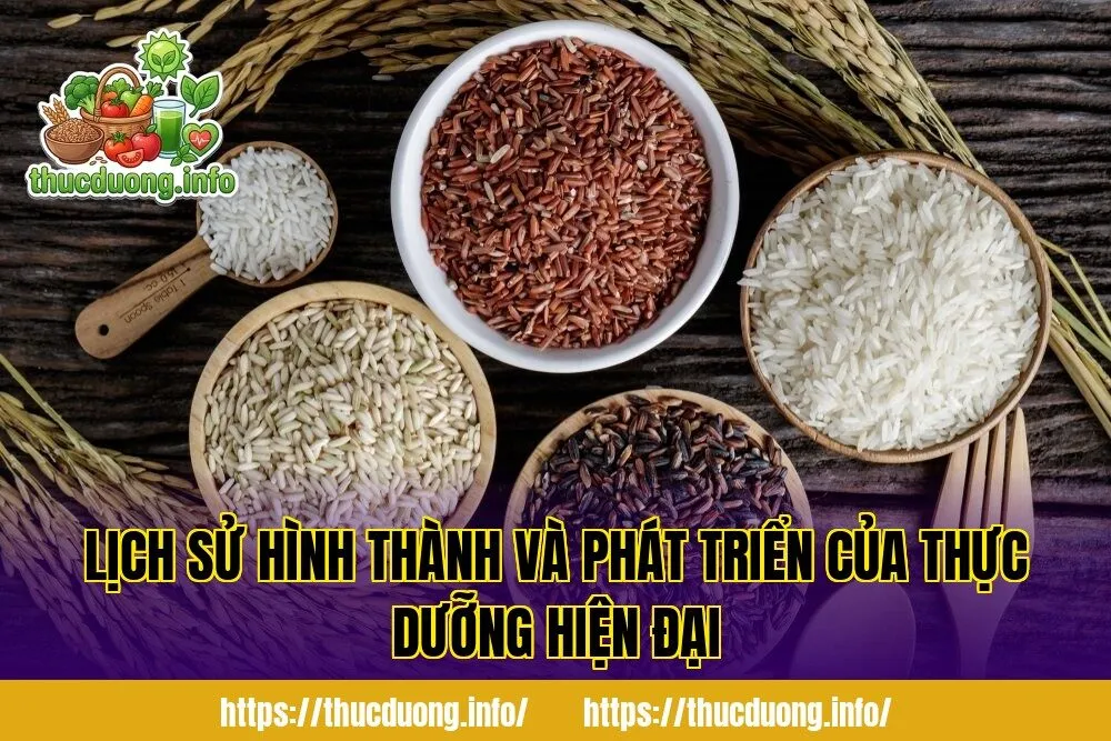 Lịch sử hình thành và phát triển của thực dưỡng hiện đại