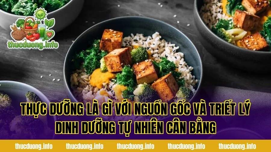 Thực dưỡng là gì với nguồn gốc và triết lý dinh dưỡng tự nhiên cân bằng